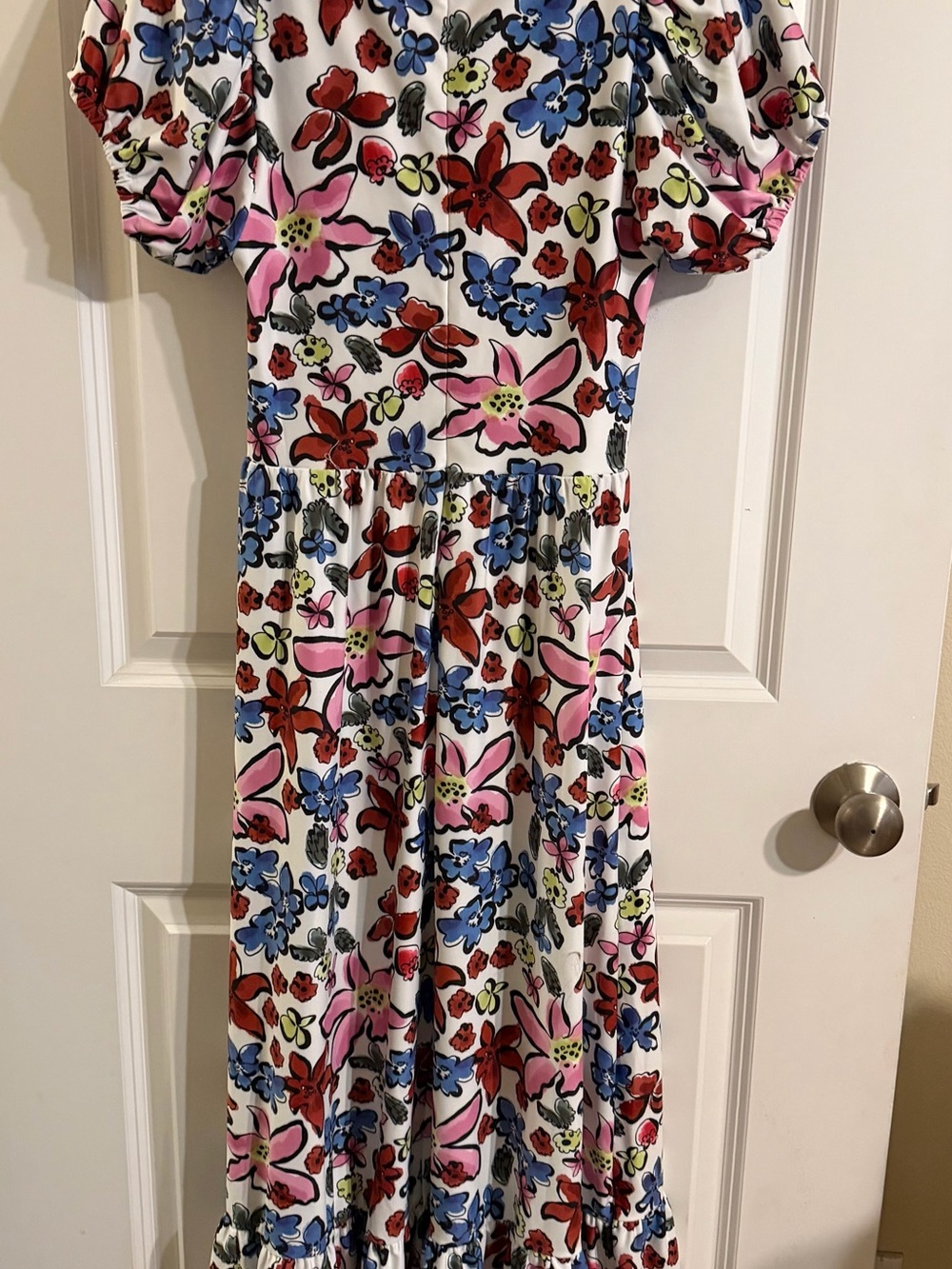 Smith & Quinn NWT Floral Maxi Dress with Pink, Red and Blue Blooms - Picture 8 of 10
